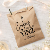 Pittsburgh Cookie Table Trebags Bedankzakje (Geknipt)