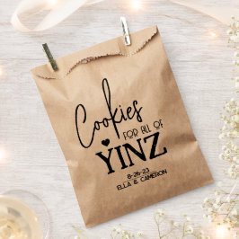 Pittsburgh Cookie Table Trebags Bedankzakje