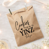 Pittsburgh Cookie Table Trebags Bedankzakje (Geknipt)