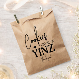 Pittsburgh Cookie Table Trebags Bedankzakje