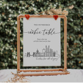 Pittsburgh Cookie Table Weddenschap Poster