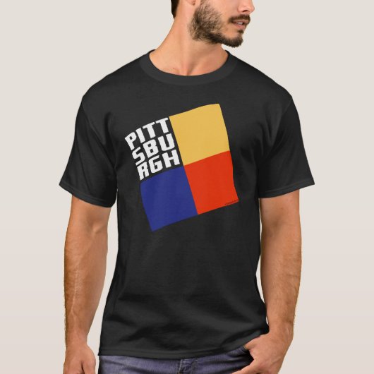 Pittsburgh Diamond - Donker T-shirt (Voorkant)