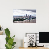 Pittsburgh ... Dit staal hoeft niet te rusten Poster (Thuiskantoor)