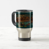 Pittsburgh door Moonlight Travel Mug Reisbeker (Voorkant links)