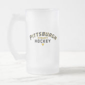 Pittsburgh Dynasty Hockey Frosted Glass Mok (Links)