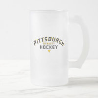 Pittsburgh Dynasty Hockey Frosted Glass Mok