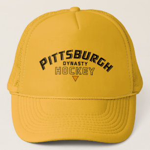 Pittsburgh Dynasty Hockey Gold Trucker Hat Trucker Pet