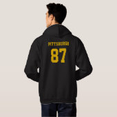 Pittsburgh Dynasty Hockey Hooded Sweatshirt (Achterkant volledig)