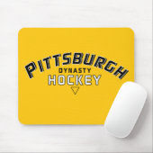 Pittsburgh Dynasty Hockey Mouse Pad Muismat (Met muis)