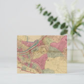 Pittsburgh en Allegheny Briefkaart (Staand voorkant)