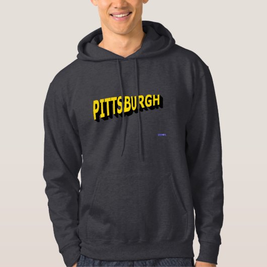 Pittsburgh Fade Yellow Shirt (Voorkant)