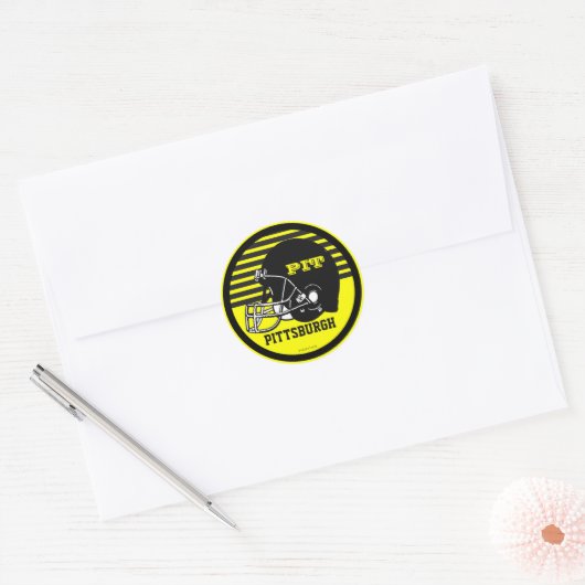 Pittsburgh Football Sticker (Envelop)