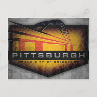 Pittsburgh Fort Pitt Bridge Briefkaart