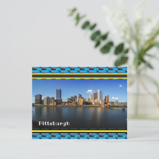 Pittsburgh Foto Briefkaart (Staand voorkant)