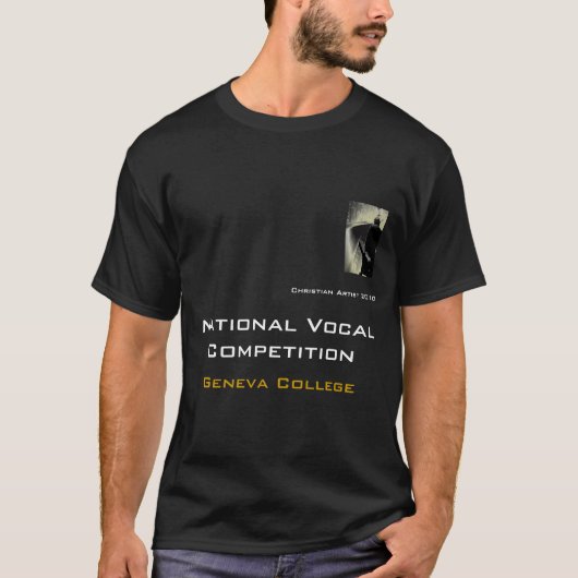 Pittsburgh/Genève College Contest T-Shirt (Voorkant)