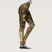 Pittsburgh Gold- en zwarte Leggings (Rechts)