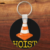 Pittsburgh hijst de verkeerscone  sleutelhanger (Voorkant)