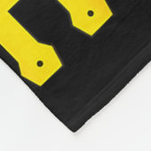 Pittsburgh hijst de verkeersconus  fleece deken (Hoek)