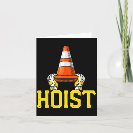Pittsburgh hijst de verkeerskegel  kaart (Voorkant)