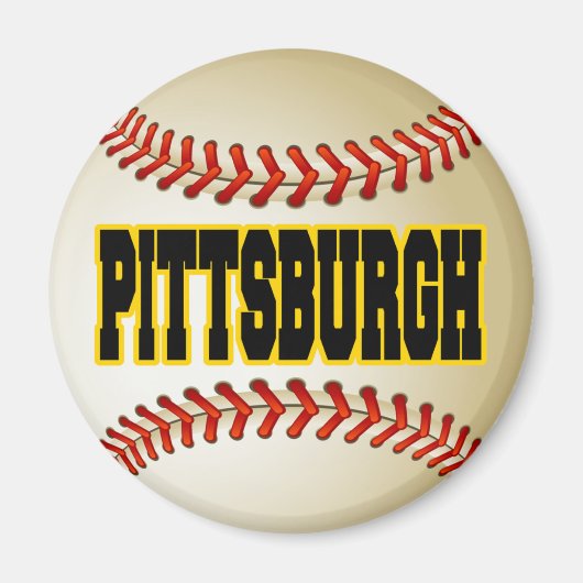 PITTSBURGH HONKBAL MAGNEET (Voorkant)