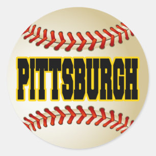 PITTSBURGH HONKBAL RONDE STICKER