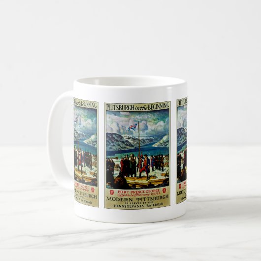 Pittsburgh in de Mok van de beginkoffie (Voorkant links)
