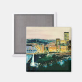 Pittsburgh in Dusk Magneet (Voorkant / Achterkant)