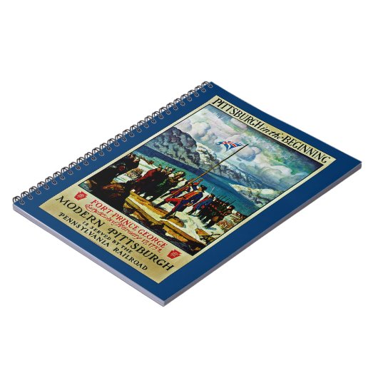 Pittsburgh in het begin notitieboek (Linkerzijde)