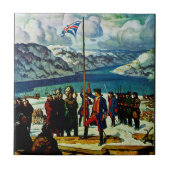 Pittsburgh in het begin tegeltje (Voorkant)