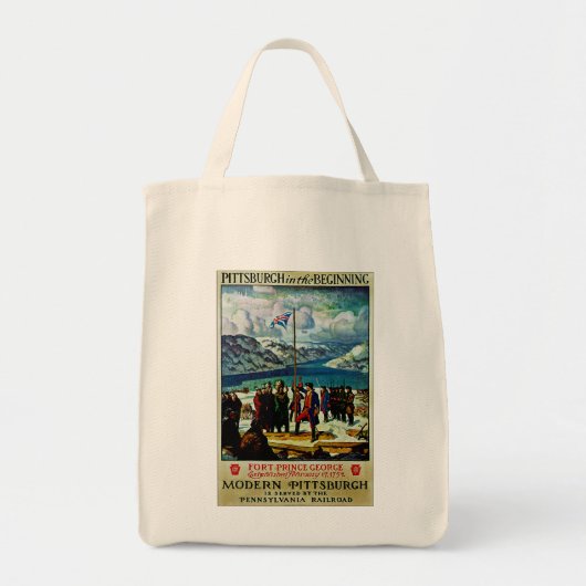 Pittsburgh in het begin tote bag (Voorkant)