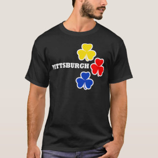 Pittsburgh Irish Shamrock T-shirt