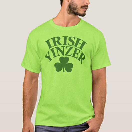 PITTSBURGH IRISH YINZER SHIRT (Voorkant)