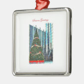 Pittsburgh kerstboomversiering metalen ornament (Links)