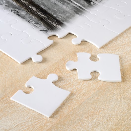 "Pittsburgh kerstherinneringen" Puzzle Legpuzzel (Zijkant)