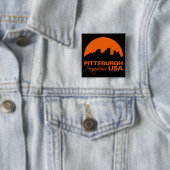 PITTSBURGH-knop Vierkante Button 5,1 Cm (In situ)