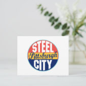 Pittsburgh -  label briefkaart (Staand voorkant)