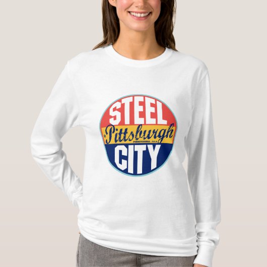 Pittsburgh -  label t-shirt (Voorkant)