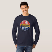 Pittsburgh -  label t-shirt (Voorkant volledig)