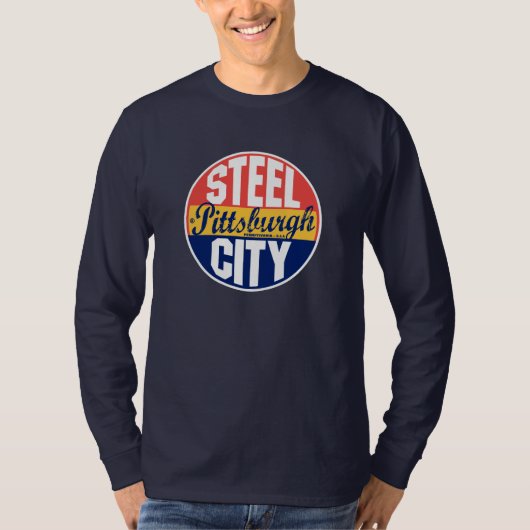 Pittsburgh -  label t-shirt (Voorkant)