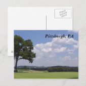 Pittsburgh Landscape Briefkaart (Voorkant / Achterkant)