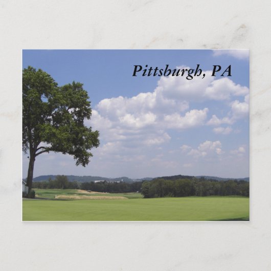 Pittsburgh Landscape Briefkaart (Voorkant)