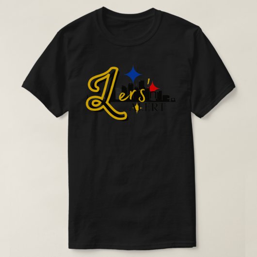 Pittsburgh lers alert t-shirt (Design voorkant)