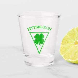 Pittsburgh Luck Shot Glas