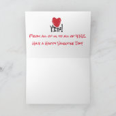 PITTSBURGH LUV YINZ VALENTIJN KAART (Binnen)