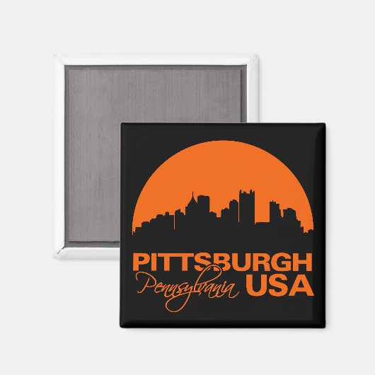 PITTSBURGH magneet (Voorkant / Achterkant)