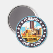 Pittsburgh Magneet (Voorkant / Achterkant)