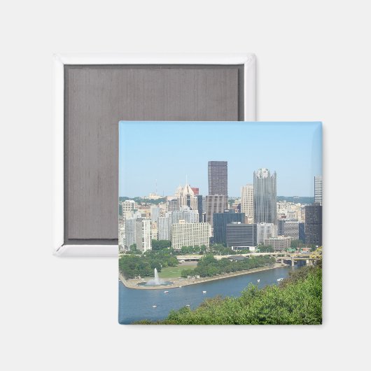 Pittsburgh Magnet (Voorkant / Achterkant)