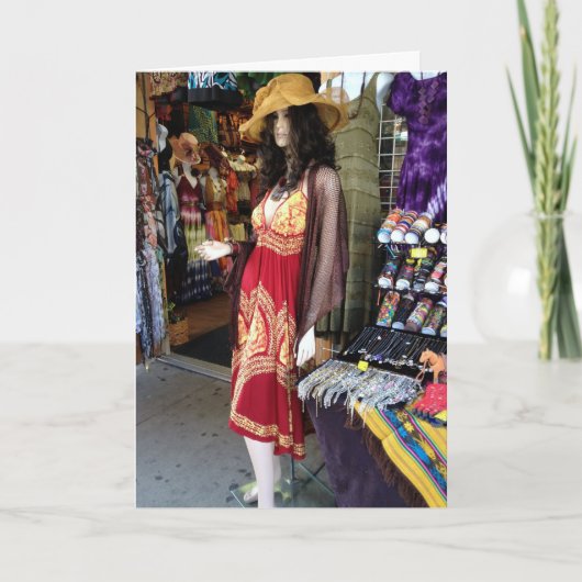 PITTSBURGH MANNEQUIN VOOR GEDEELDE VERJAARDAG VRIE KAART (Voorkant)