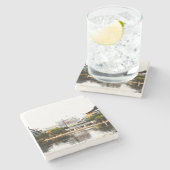 Pittsburgh Marble Onderzetters (Zijkant)