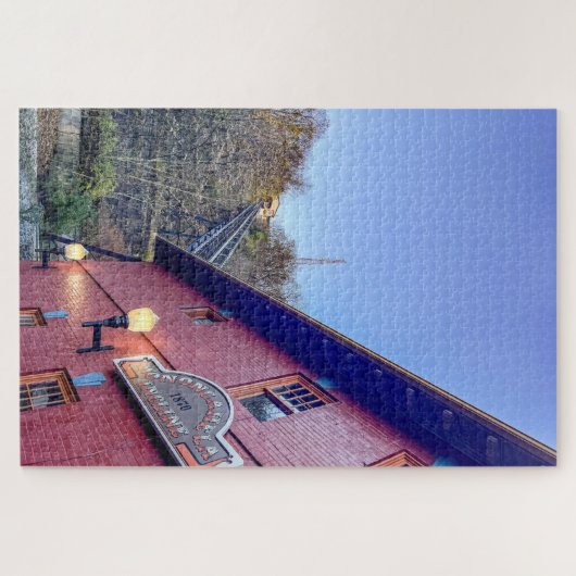 Pittsburgh Moncahela Jigzaag Puzzle Legpuzzel (Horizontaal)